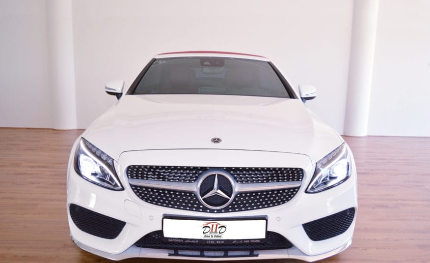 Mercedes Benz C-200 AMG CONVERTIBLE- AED 2,554/mo