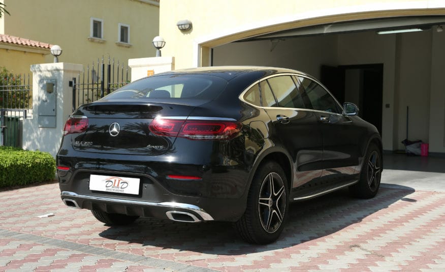 MERCEDES GLC-200 4MATIC COUPE | AED 3,000/MONTH